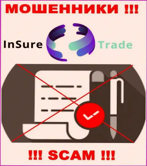 Доверять Insure Trade не торопитесь !!! У себя на информационном сервисе не показывают лицензионные документы