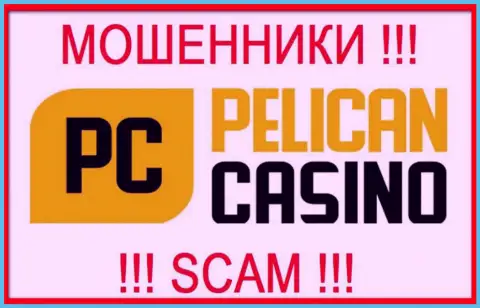 Логотип МОШЕННИКА ПеликанКазино Геймс