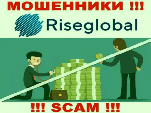 Rise Global действуют противозаконно - у данных мошенников не имеется регулятора и лицензии на осуществление деятельности, осторожнее !!!
