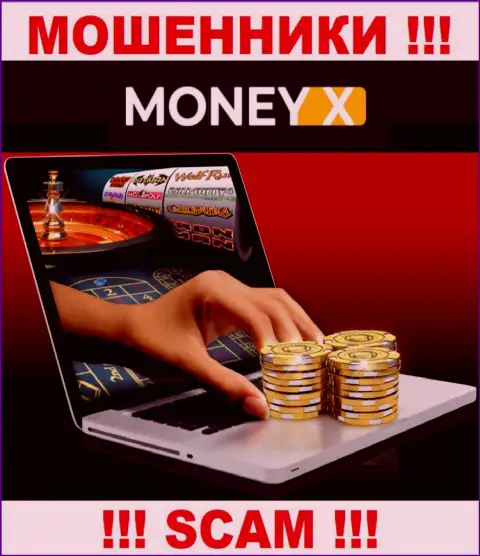 Online-казино - это область деятельности мошенников Money X
