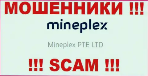 Руководителями МайнПлекс является компания - Mineplex PTE LTD